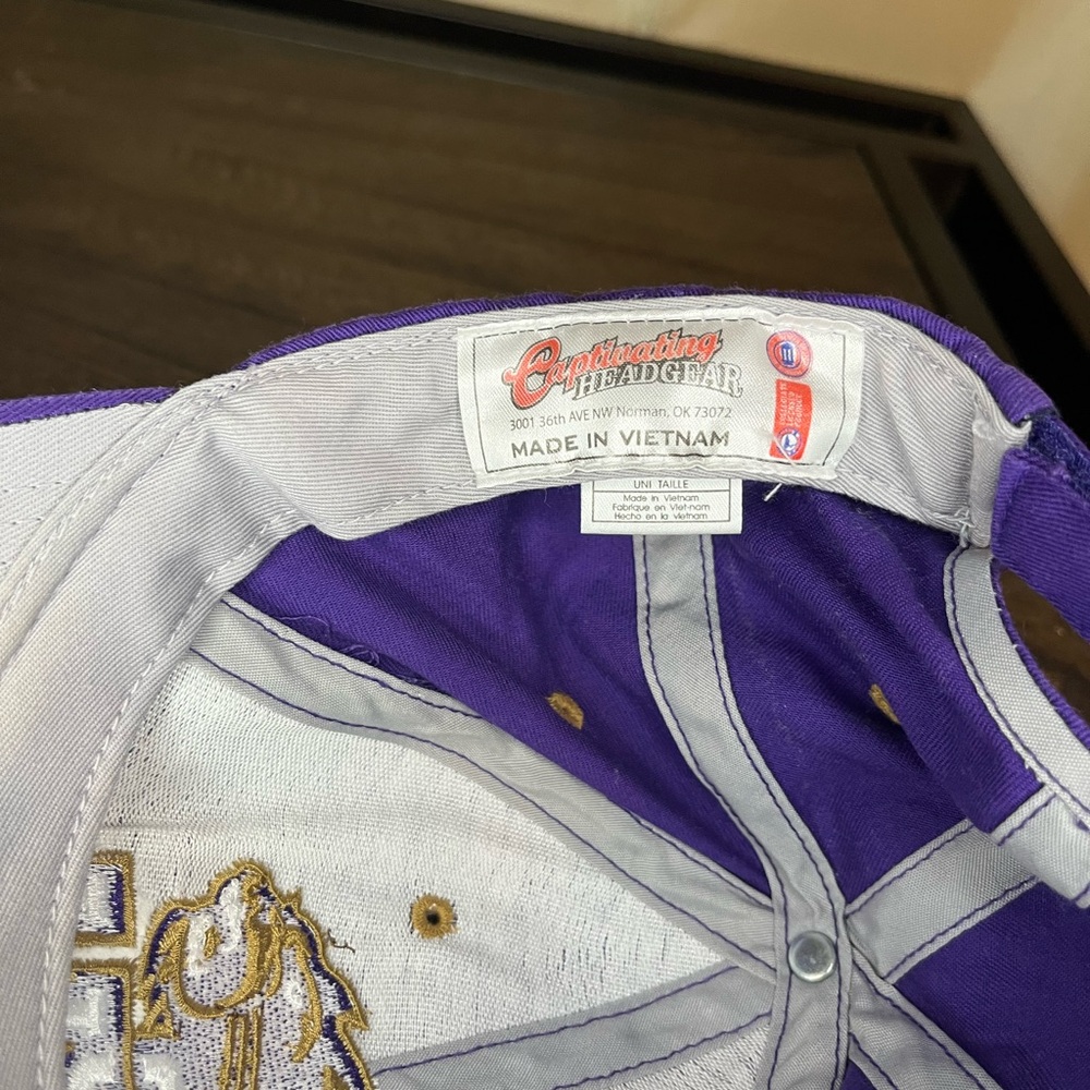 Purple Western Carolina University -WCU Men's Hat - Picture 9 of 10